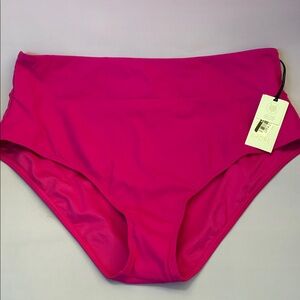 Shade & Shore Fuchsia Bikini Bottom